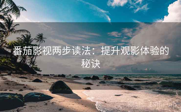 番茄影视两步读法：提升观影体验的秘诀