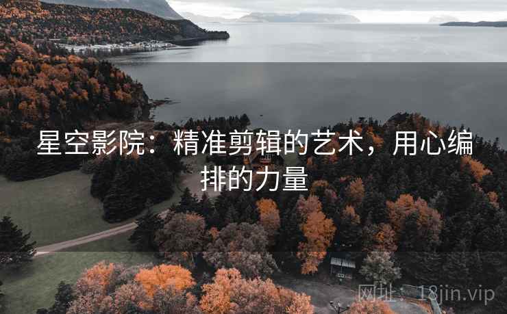 星空影院:精准剪辑的艺术,用心编排的力量